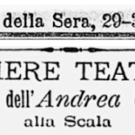 La prima dell’Andrea Chénier a Milano: come Giordano conquistò l’Italia musicale